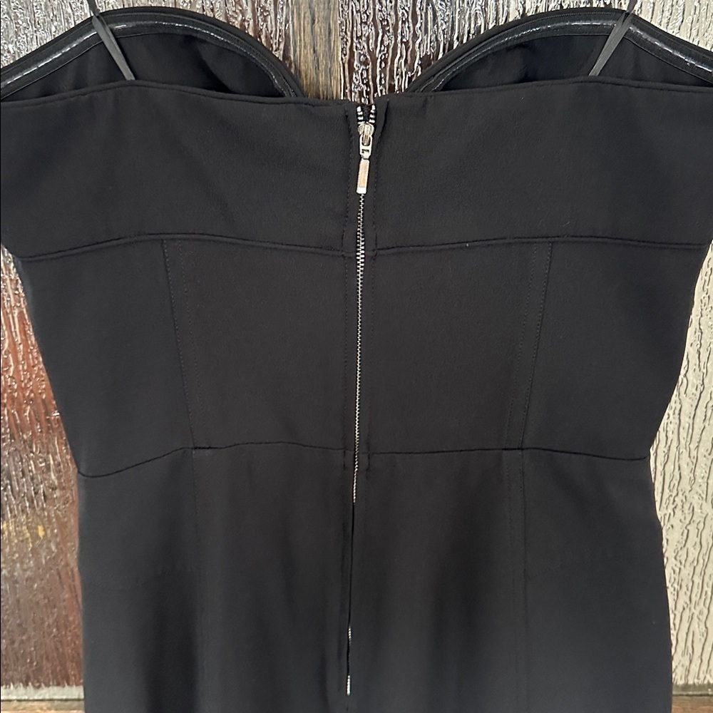 NICHOLAS Strapless Pernille Bustier Gown W/ Slit in Black size 8 NWT - Picture 10 of 11